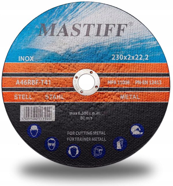 Tarcza Do Metalu Mastiff Mfmc23020 230×22,2mm-5