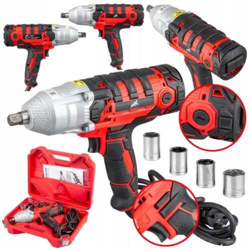 Klucz Udarowy Elektryczny 2200w 750nm + Nasadki