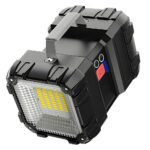 Mocna Latarka Podwojna 2w1 Wodoodporna 1200 Lm-6