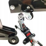 Podnosnik Samochodowy Zaba Lewarek Punktowy Mocny Guma Zakres 135-300mm 2t-11