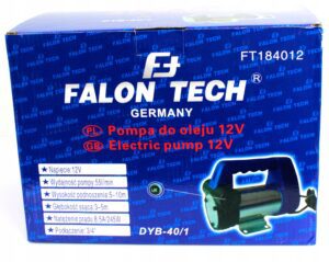 Pompa Do Paliwa Oleju Mini Cpn 12v Pompka-15