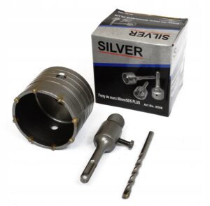 Otwornica Frez Do Muru Betonu 80 Mm Adapter Sds-5