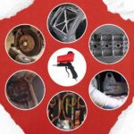 Pistolet Do Piaskowania Sodowania Piaskarka Mocny +2x Dysze Ceramiczne-2