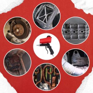 Pistolet Do Piaskowania Sodowania Piaskarka Mocny +2x Dysze Ceramiczne-2