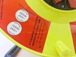 Przedluzacz Bebnowy Ogrodowy Budowany 50m 3×2.5mm Supercena-5