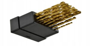 Zestaw Wiertel Do Metalu Tytan 1-10mm Wiertlo 19el-9