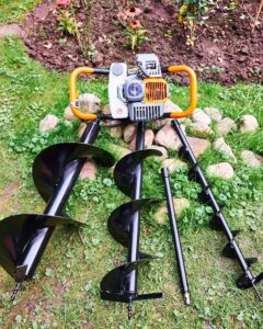 Wiertlo Do Swidra Ziemi Wiertnicy Spalinowej Srednica 100 Mm 10 Cm Mocne-7