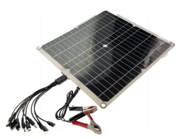 Solarny Panel Sloneczny Zestaw 20w+50a Regulator-8