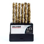 Zestaw Wiertel Do Metalu Tytan 1-10mm Wiertlo 19el-3