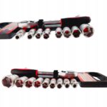 Solidny Zestaw Kluczy Nasadowych 1/2″ 18szt 8-32mm + Grzechotka Nasadki-8