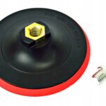 Przystawka Polerska Dysk Z Rzepem 125mm Na Katowke I Wiertarke-2