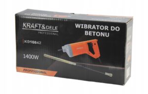 Wibrator Do Betonu Kraft&dele 1400 W 18000 Obr/min-9