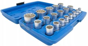 Zestaw Kluczy Nasadki Spline 8-32 Klucze 1/2 19el-2