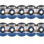 10 X Tarcza Ciecia Metalu Inox Stali 125 X 1,0 Mm