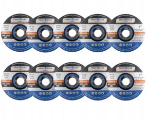 10 X Tarcza Ciecia Metalu Inox Stali 125 X 1,0 Mm