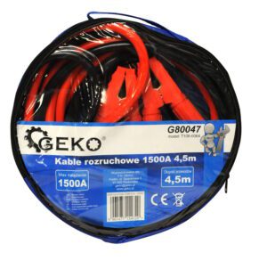 Kable Przewody Rozruchowe 1500a 4,5m Pokrowiec Moc-11