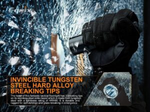 Fenix Latarka Diodowa Taktyczna Tk16 V2.0 Zielona Usb-c 3100lm 380m-8