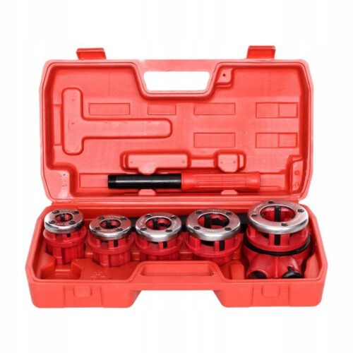 Gwintownica Do Rur 6 Elementy Zestaw Narzynek