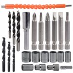 Wiertarko Wkretarka Li-ion Led Bity Full Opcja-6