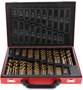 Zestaw Wiertel Tytan Hss Do Metalu 170 Szt Walizka-11