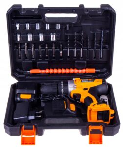 Wiertarko Wkretarka Li-ion Led Bity Full Opcja-13