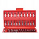 Zestaw Kluczy Nasadowych 1/4” 38 El. Torx Bity-2
