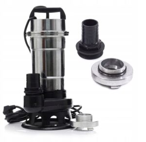 Pompa Do Wody Szamba Rozdrabniacz 3800w Nikiel