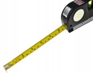Poziomica Laserowa Z Miarka 250cm Miara Laser Led-7