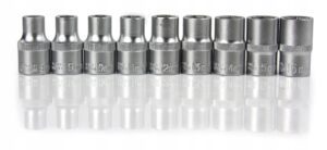 Solidny Zestaw Kluczy Nasadowych 1/2″ 18szt 8-32mm + Grzechotka Nasadki-3