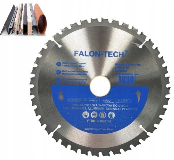 Tarcza Wielozadaniowa 200x32mm 40t Drewno Metal Aluminium Plastik-6