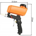 Pistolet Do Piaskowania Sodowania Piaskarka Mocny +2x Dysze Ceramiczne-13