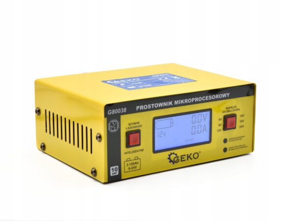 Inteligentny Prostownik Mikroprocesorowy 12v 24v-9