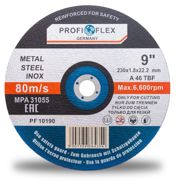 Tarcza Do Metalu Profi Flex Pf10190 230×22,2mm 1,8mm