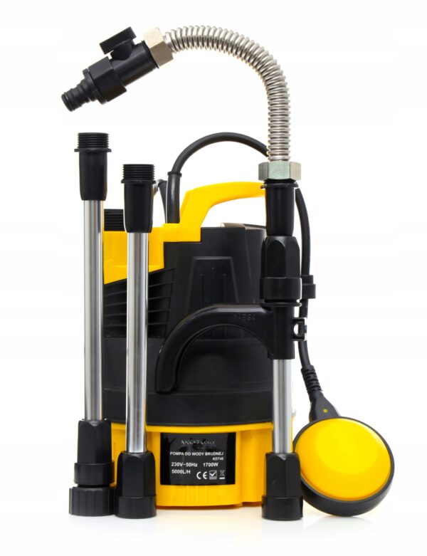 Pompa Ogrodowa Zatapialna Z Plywakiem 1700w-2