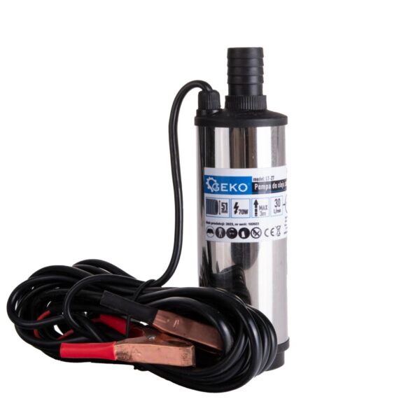 Pompa Do Oleju Zatapialna 12v 51mm Z Przewodem 4m I Pistoletem Cpn-2