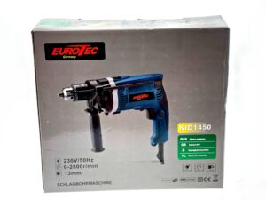 Mocna Wiertarka Udarowa 1650w 13mm Regulacja Udar-9