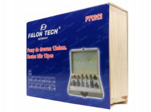 Frezy Trzpieniowe Do Drewna Zestaw 12 Szt 8mm + Drewniane Pudelko-4