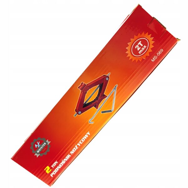 Podnosnik Samochodowy Lewarek Trapezowy 2t 2000kg-11