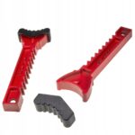 2x Kobylki 3t Podstawki Podpory Z Guma Pin Mocne 3 Tony Regulowane-5