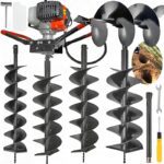 3 Wiertla Swider Spalinowy Wiertnica Glebowa Mocna-8