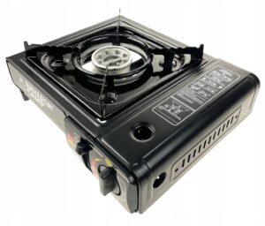 Gazowa Kuchenka Turystyczna Grill + 3w1 Butla/kart-6