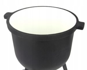 Kociolek Zeliwny Emaliowany Garnek Mysliwski 8l-6