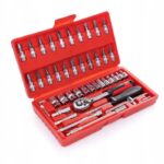 Zestaw Kluczy Nasadowych 1/4” 38 El. Torx Bity-7
