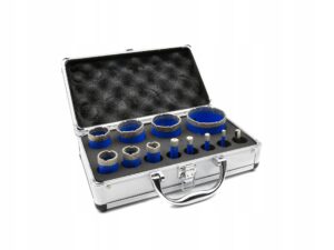 Otwornice Koronki Diamentowe Gres Zestaw 6-68mm-6