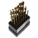 Zestaw Wiertel Do Metalu Tytan 1-10mm Wiertlo 19el-4