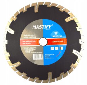 Tarcza Diamentowa 230mm Betonu Kostki Pustak Cegla-7