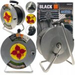 Przedluzacz Ogrodowy Metalowy Bebnowy 50m 3×2,5mm