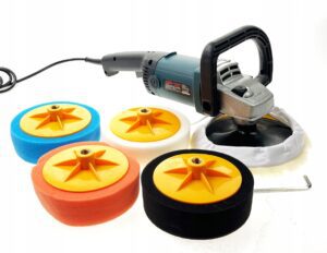 Profesjonalna Polerka 2950w 4xgabka+pasta Menzerna-4