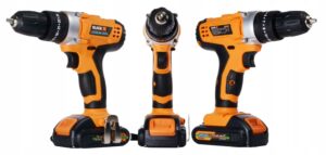 Wiertarko Wkretarka Li-ion Led Bity Full Opcja-9