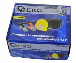 Pompa Pompka Spuszczania Paliwa Ropy Oleju 12v-9